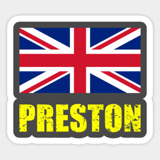 Preston - UK - T Shirt Sticker